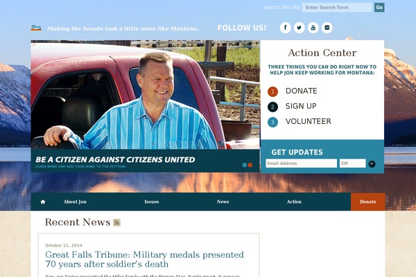 jontester.com site used Authentic_theme