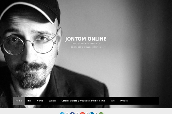 Site using Simple-elegant-portfolio plugin