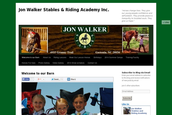 Site using Floating Social Media Links plugin