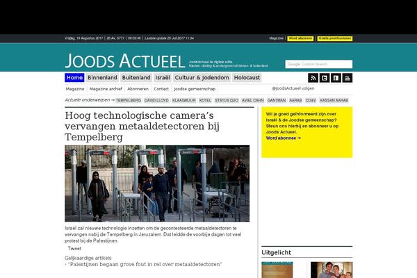 Site using Social-warfare plugin