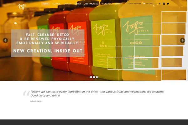 Site using CuteSlider plugin