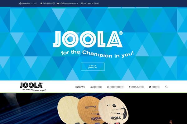 joola-japan.co.jp site used Navywp