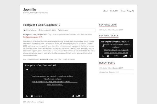 Esteem theme site design template sample