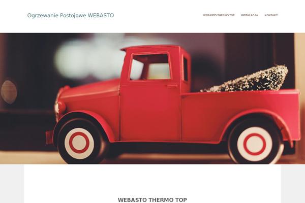 Modality theme site design template sample