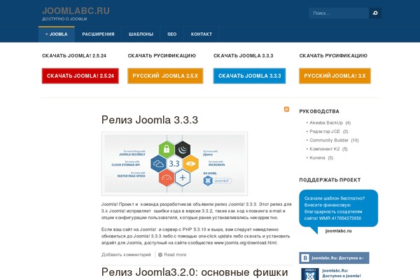 Site using CopyLink plugin
