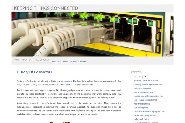 picolight theme site design template sample