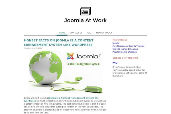 Monaco theme site design template sample