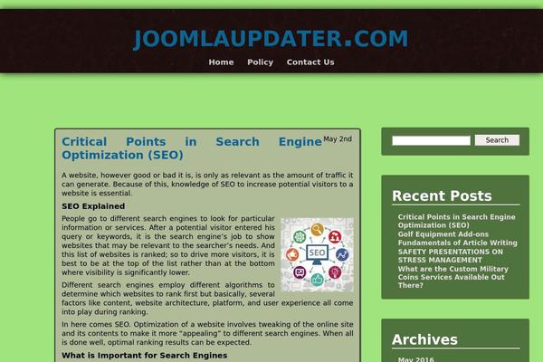 Site using Bubble SEO plugin