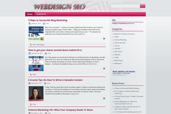 Live Color theme site design template sample