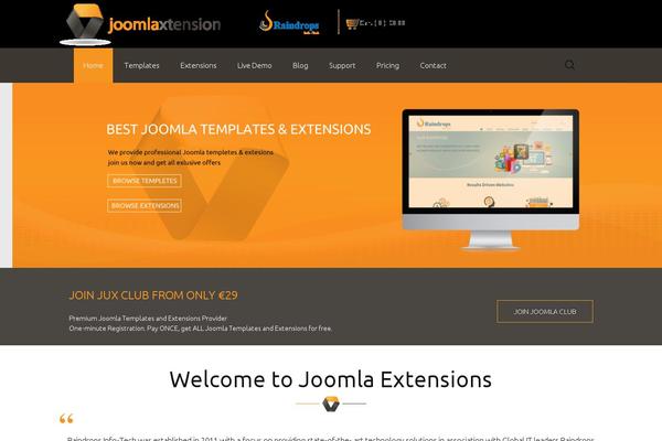 Site using WP Blog and Widget plugin