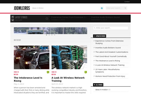 Newsroom14 theme site design template sample