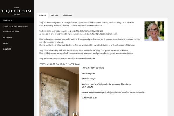 Jupiter theme site design template sample