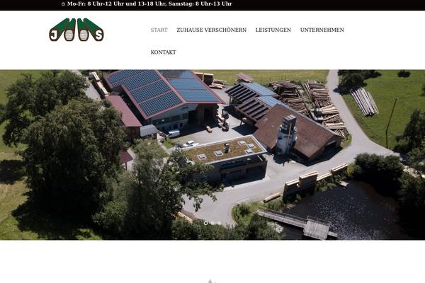 Site using Wp-floating-menu plugin