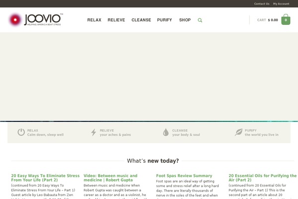 Organique theme site design template sample