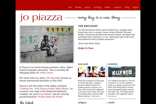 Site using Cufon-fonts plugin