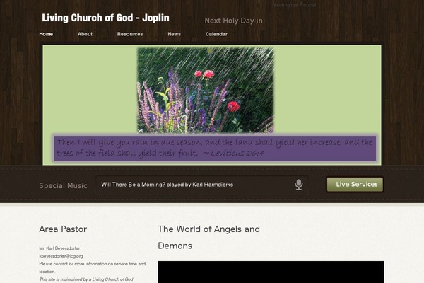 Wp-church theme site design template sample