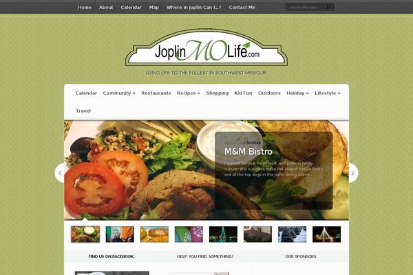 Aggregate theme site design template sample