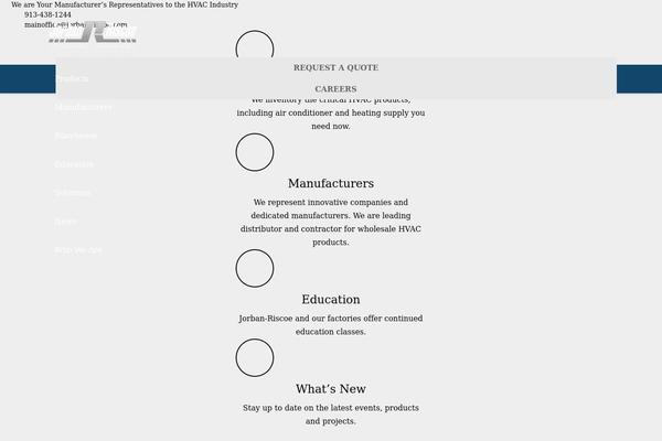 Impreza theme site design template sample