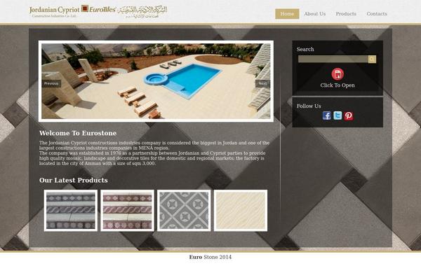 Site using Simple Responsive Slider plugin