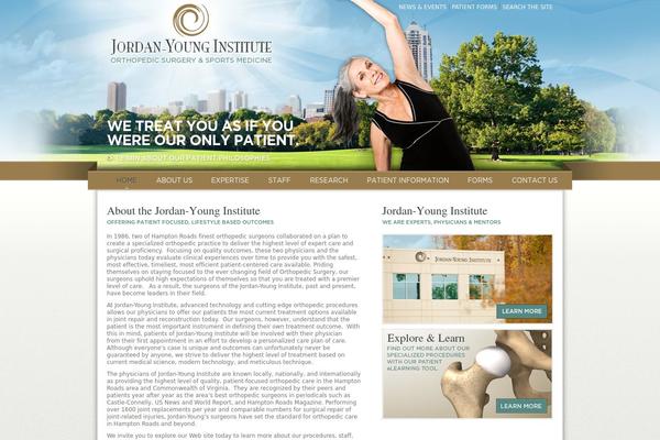 Jordan theme site design template sample