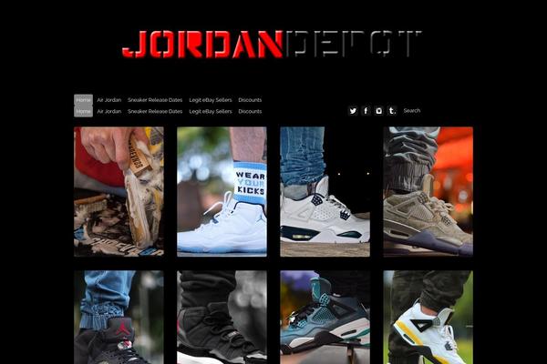 Grid Theme Responsive theme site design template sample