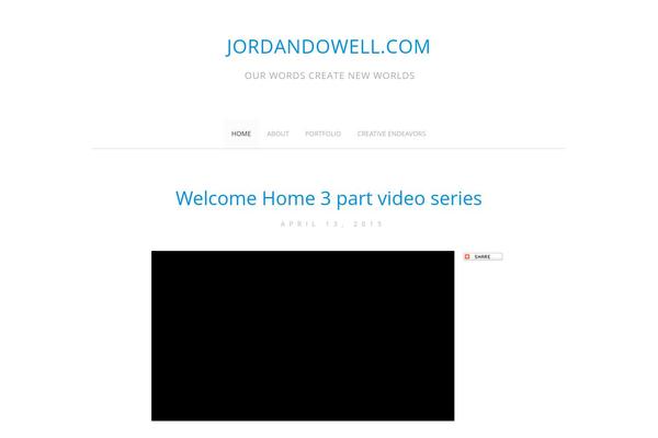 Simple Style theme site design template sample