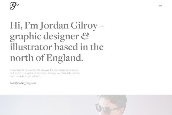 Semplice theme site design template sample