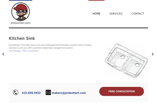 Hustle theme site design template sample