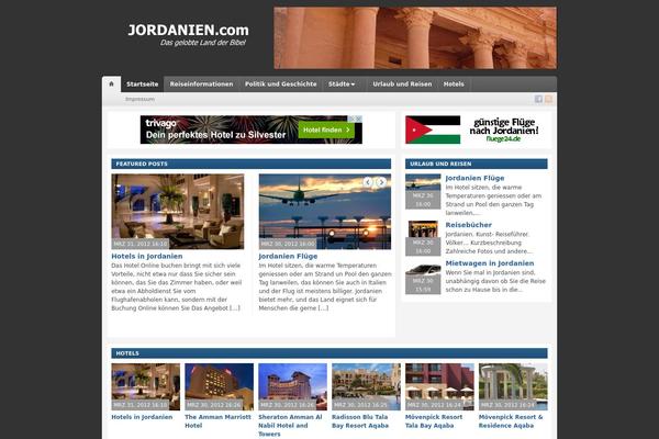 Telegraph theme site design template sample
