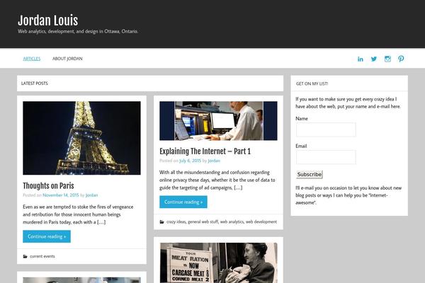 Momentous Lite theme site design template sample