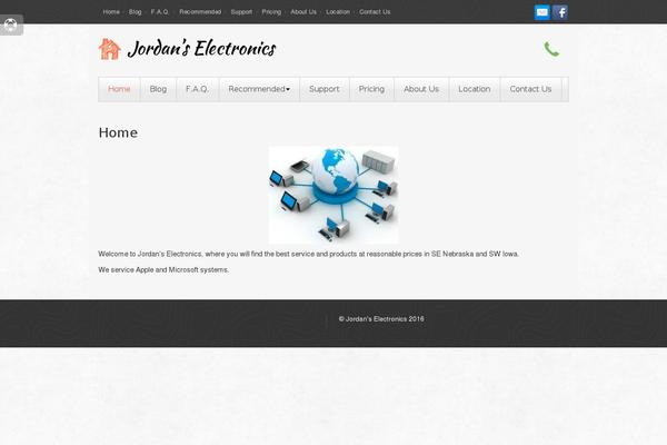 Site using Ecwid Shopping Cart plugin