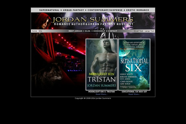 Jordan theme site design template sample