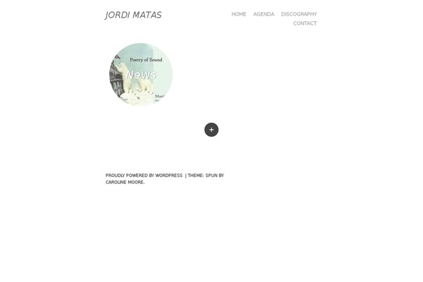 jordimatas.com site used Clickdo-main-theme
