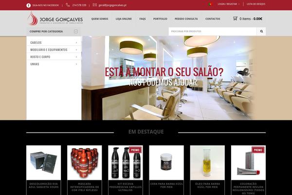Nielsen theme site design template sample