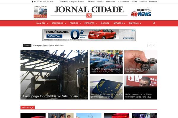 Site using Tiempo.com plugin