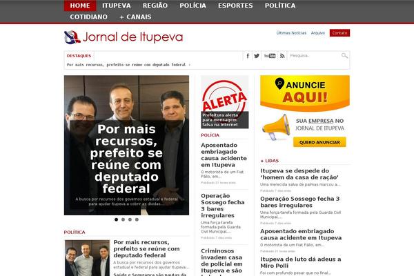 jornaldeitupeva.com.br site used Jht
