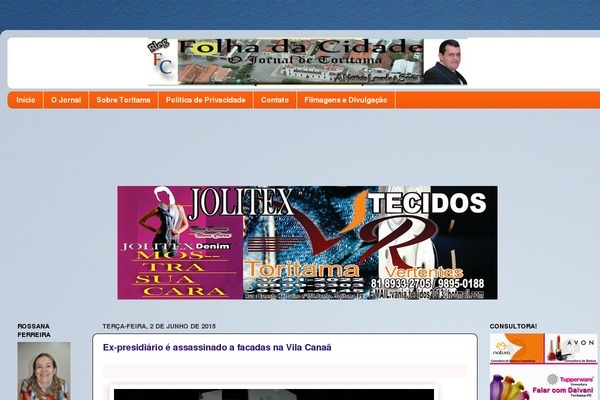 jornaldetoritama.com.br site used Blogdoney