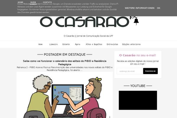 jornalocasarao.com site used Foot-wp