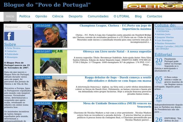 News Magazine theme site design template sample