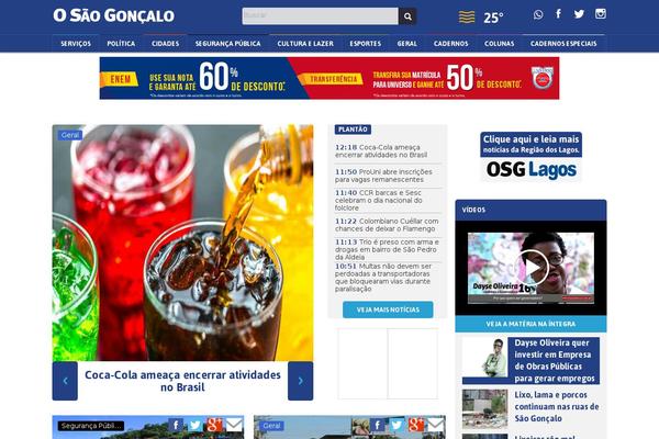 jornalsg.com.br site used Osaogoncalo