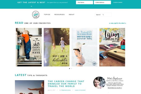 Site using Accesspress-social-pro plugin
