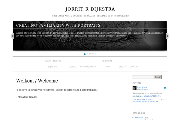 Brunelleschi theme site design template sample