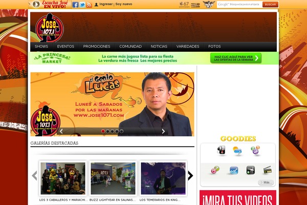 Site using Gigya - Social Infrastructure plugin