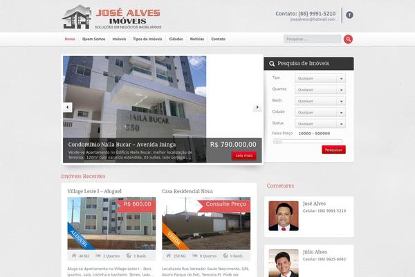 Locality theme site design template sample