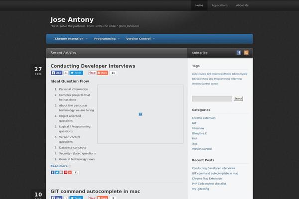 Traction theme site design template sample
