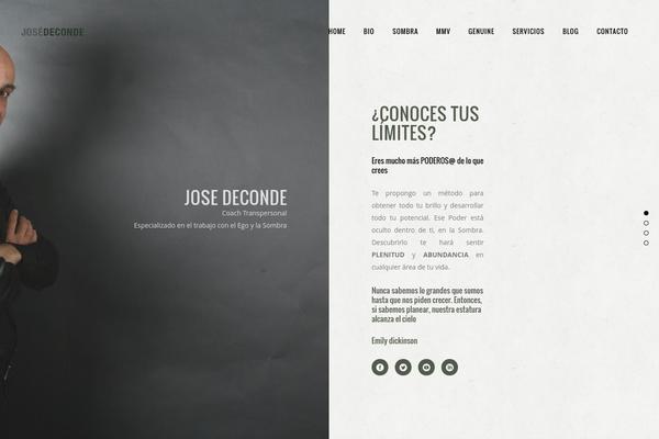 Vigor theme site design template sample