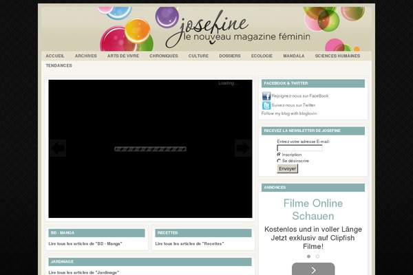 Site using Accordion Image Menu plugin