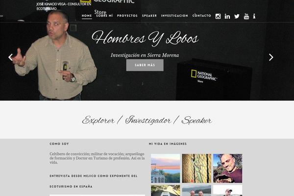 Safarica theme site design template sample