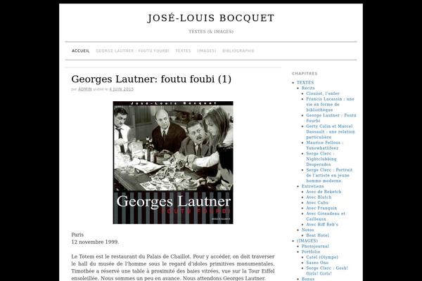 Brunelleschi theme site design template sample