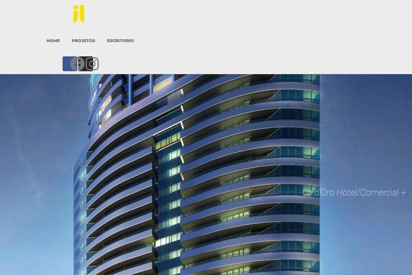 OnePress theme site design template sample